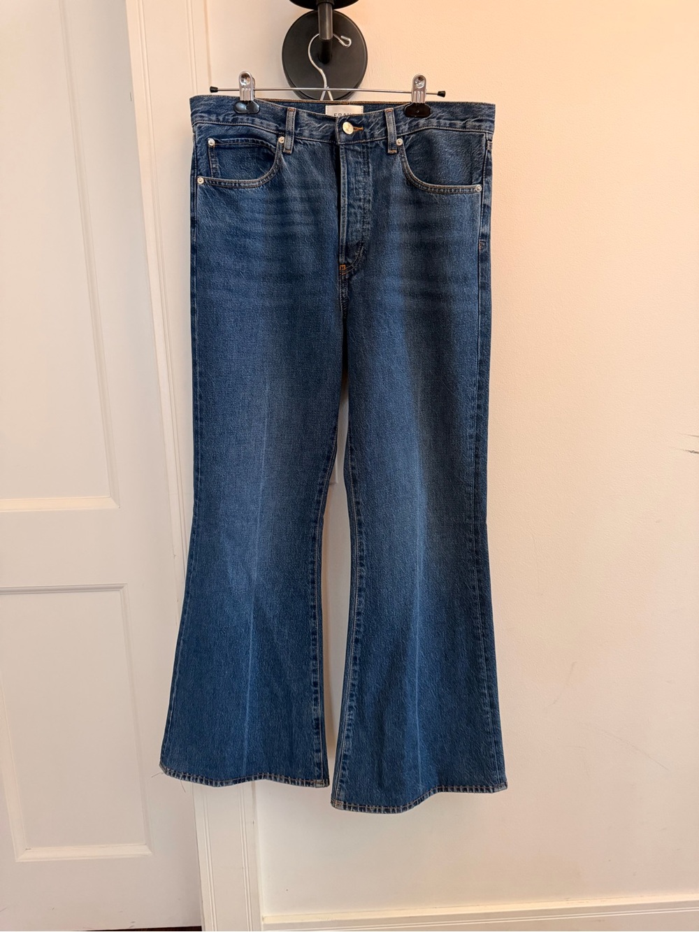 Frame Denim Dark Blue Flare Jeans